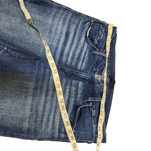 Buckle Black Womens 33x32 Fit no 53 Skinny Jeans Blue Dark Wash Denim Pockets - Picture 13 of 16